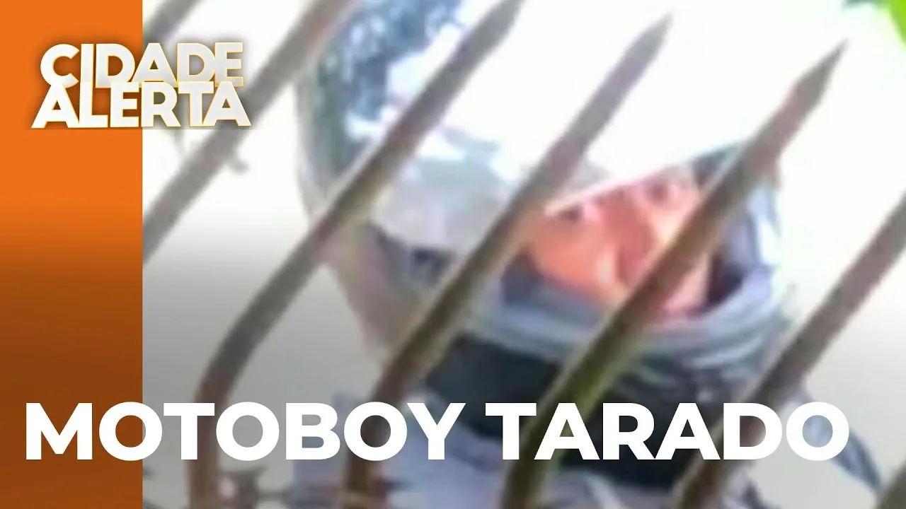 Motoboy tarado: homem mostra órgão genital para crianças em Curitiba