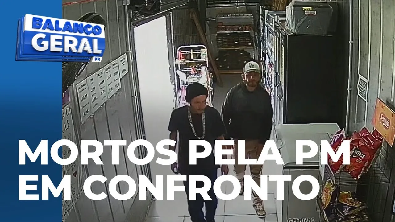 Ladrões assaltam loja, fogem com carro de policial e acabam mortos em Almirante Tamandaré