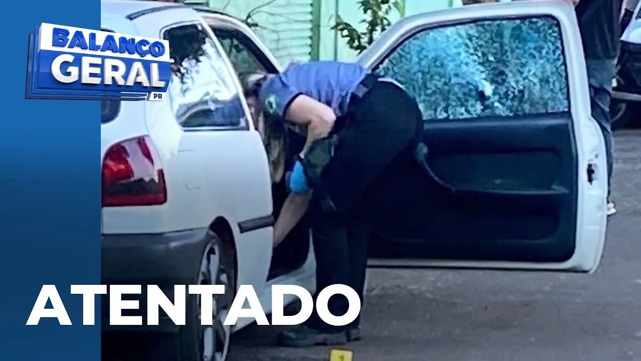 Tentativas de homicídio em Maringá e Mandaguari; em um dos casos, carro foi atingido por 7 disparos