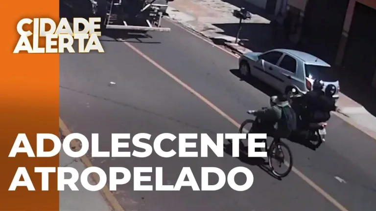 Adolescente atropelado por caminhão em Sarandi após colisão com bicicleta