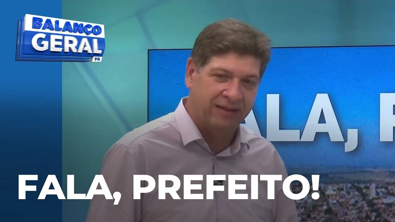 Fala, prefeito: Prefeito de Cornélio Procópio fala sobre os projetos para 2025 na cidade