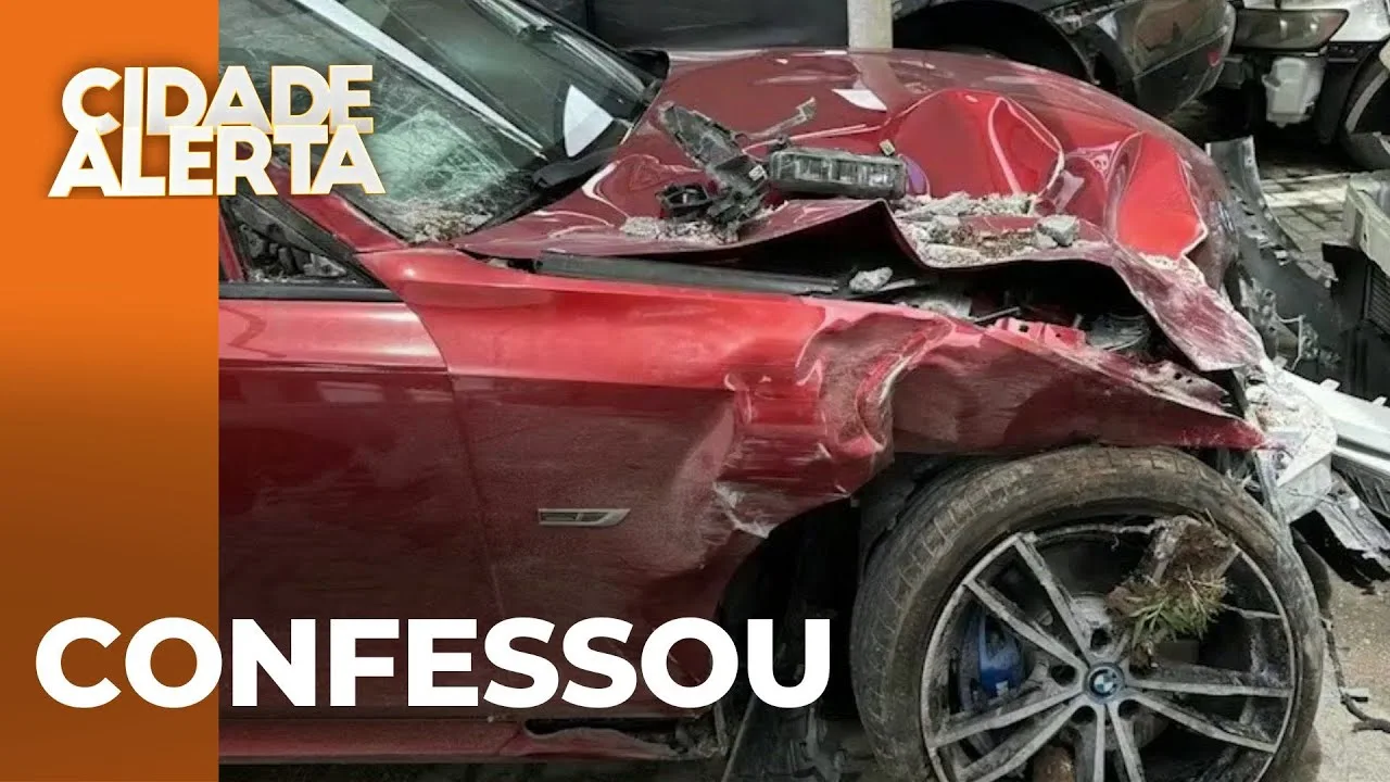 Acidente da BMW: pai, que assumiu o acidente no lugar do filho, confessa ter mentido