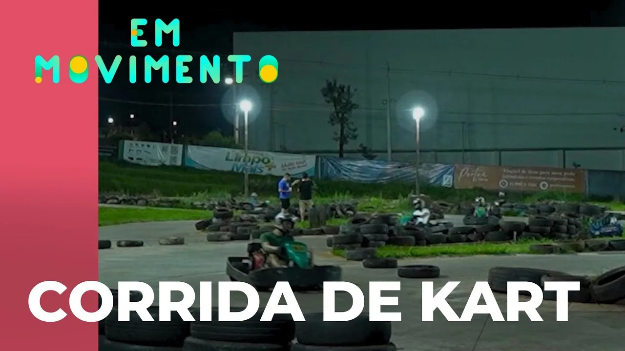 Adrenalina no Kart: "Em Movimento" promove desafio especial com parceiros