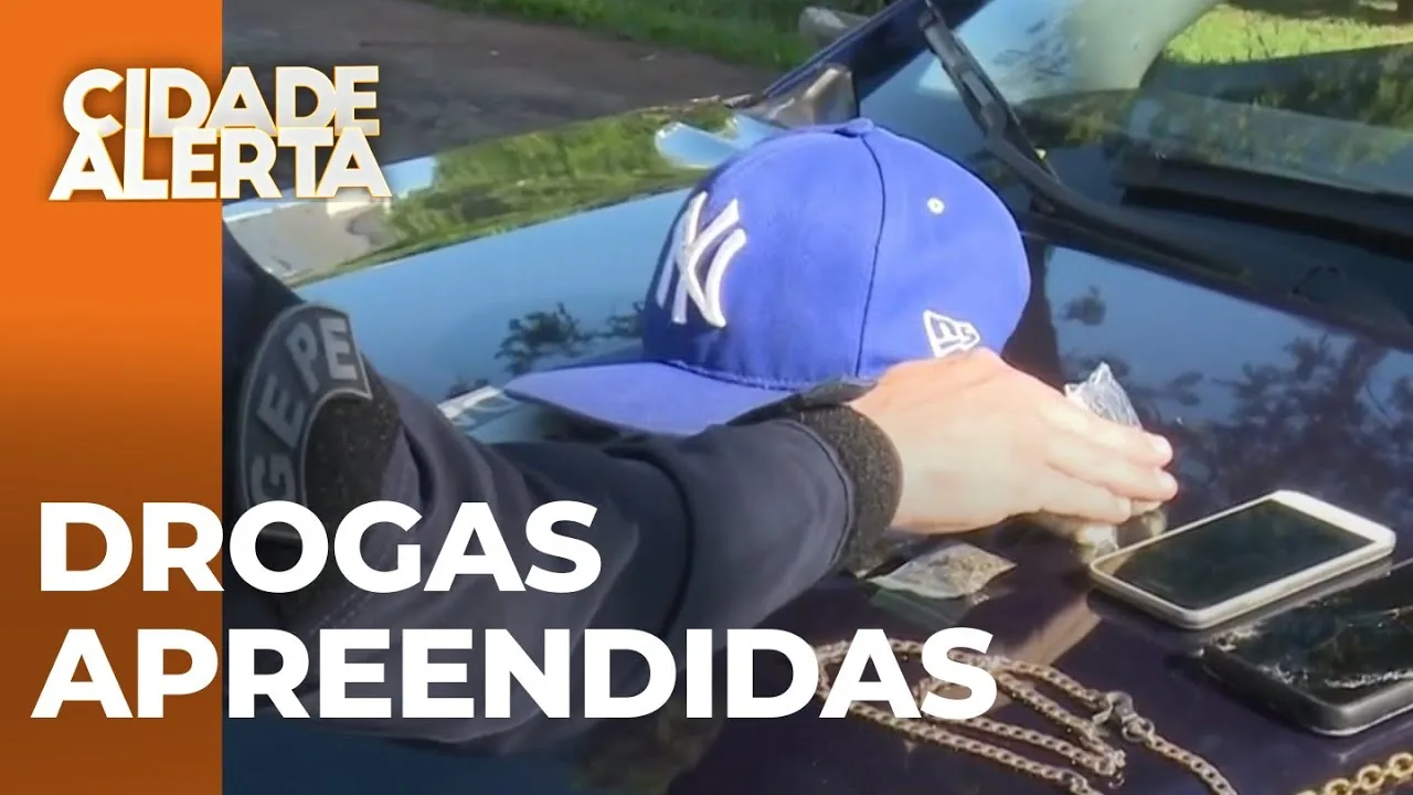 Guardas municipais apreendem drogas no centro de Londrina