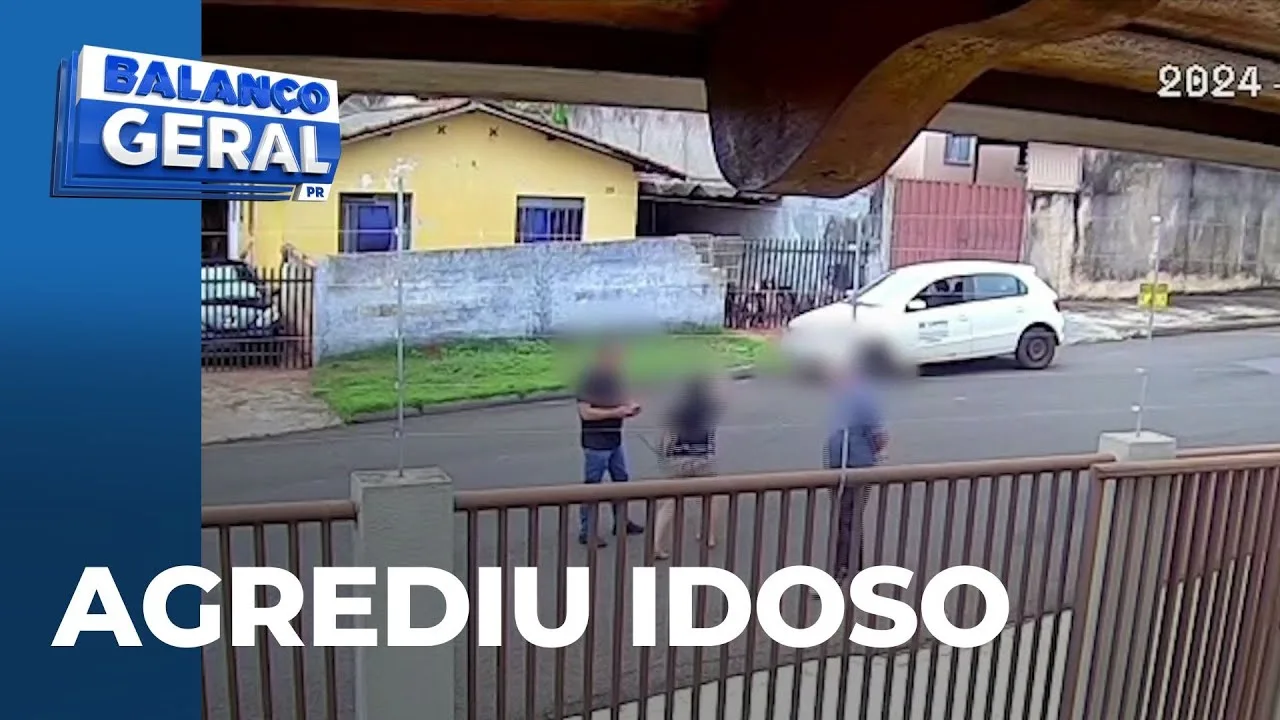 Mulher agride idoso e servidor de prefeitura com pedaço de madeira