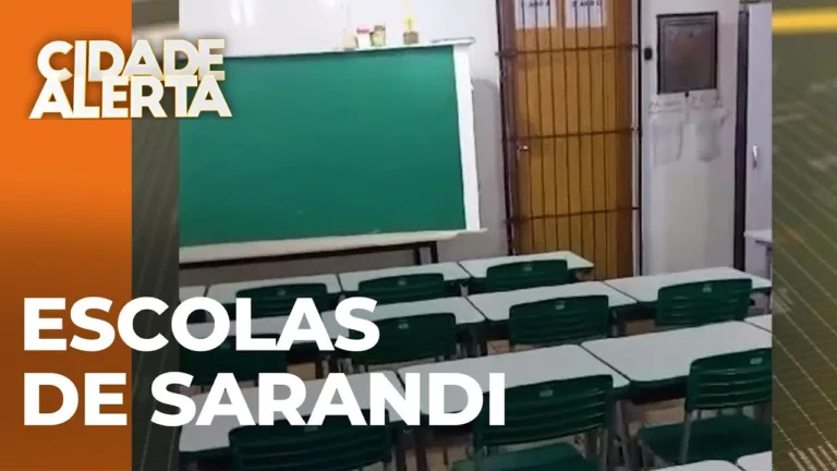Indignação em Sarandi: Pais reagem a salas de aula precárias em escola municipal