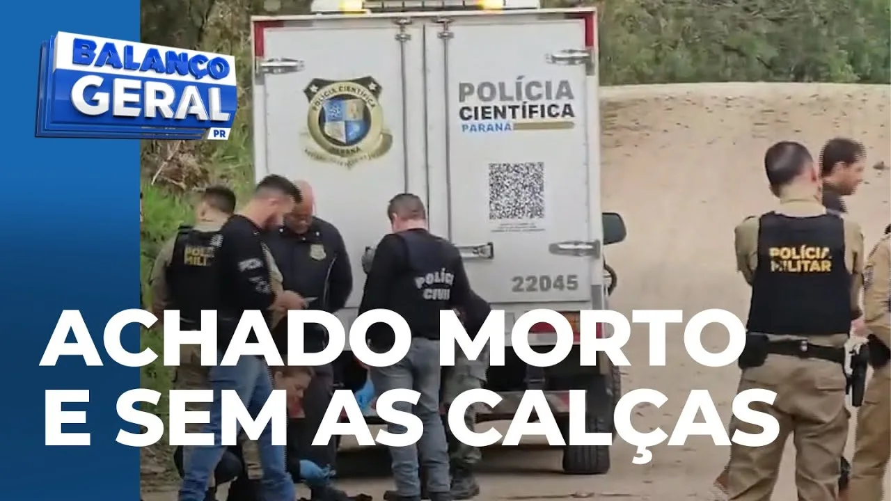 Jovem é encontrado morto em estrada rural sem as calças e com R$ 1mil em dinheiro na cueca