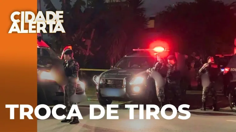 Suspeito, armado com submetralhadora, morre em troca de tiros com a PM, em Curitiba