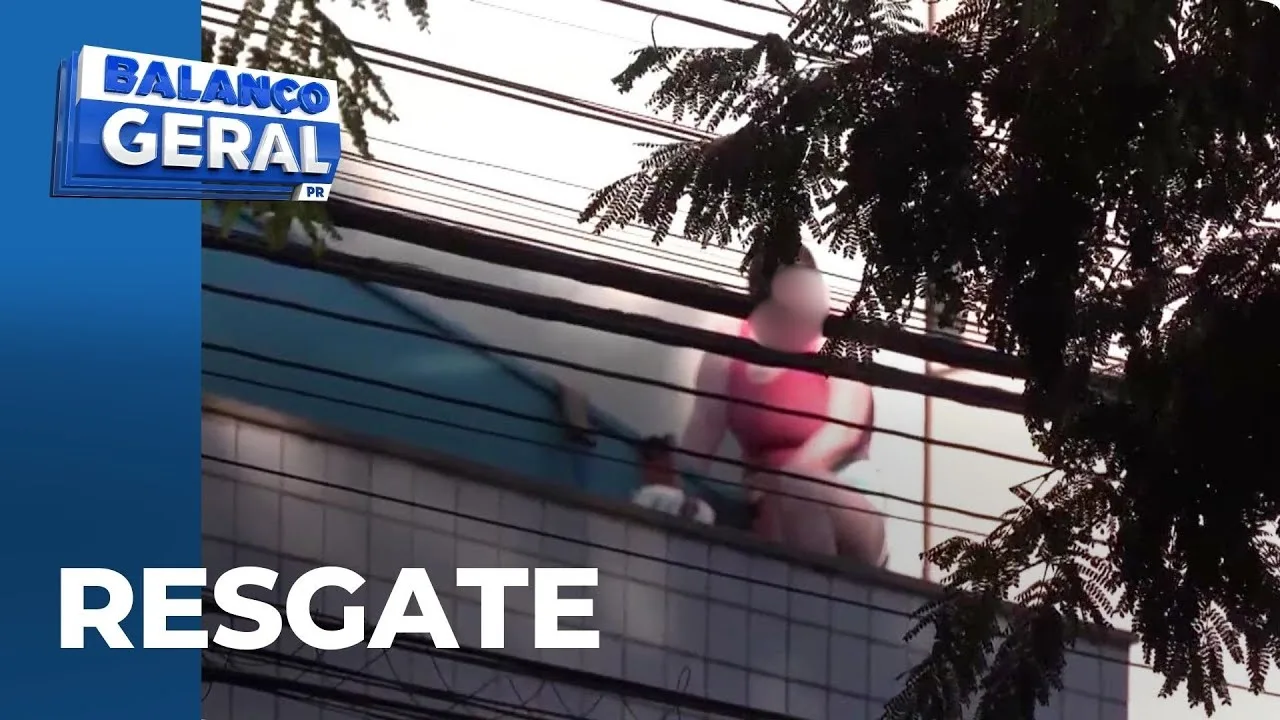 Violência doméstica: mulher é agredida, pula da janela do terceiro andar e é socorrida por bombeiros