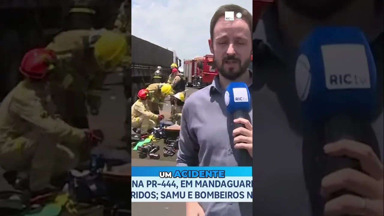 Acidente grave na PR-444: colisão entre caminhonete e carreta deixa uma pessoa morta e 2 feridas
