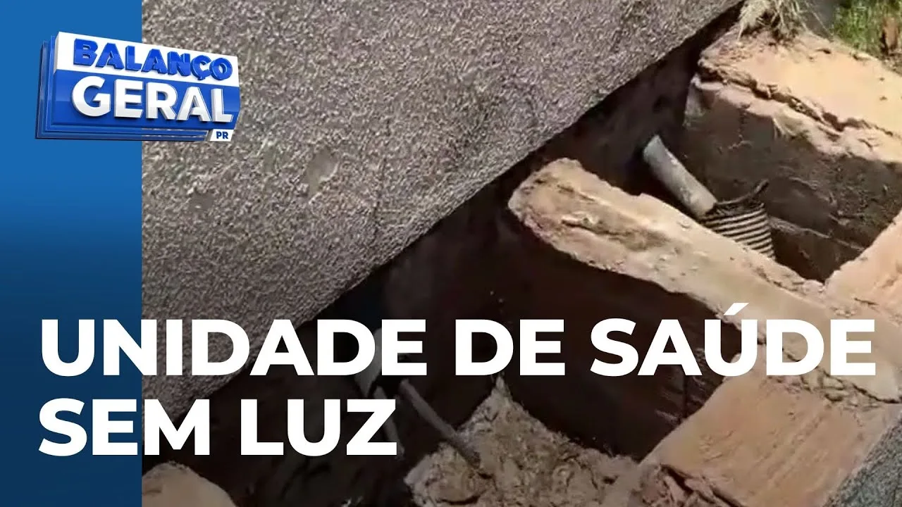 Cascavel: unidade de saúde fica sem luz após furto de cabos no bairro Pioneiros Catarinenses