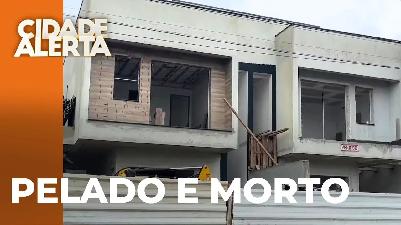Homem é encontrado morto e pelado em construção na cidade de Curitiba