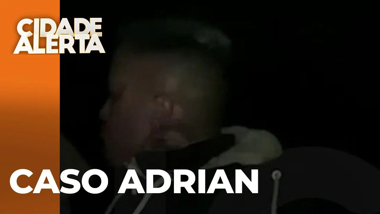 Caso Adrian: novos vídeos mostram suspeito preso atirando para cima com uma metralhadora