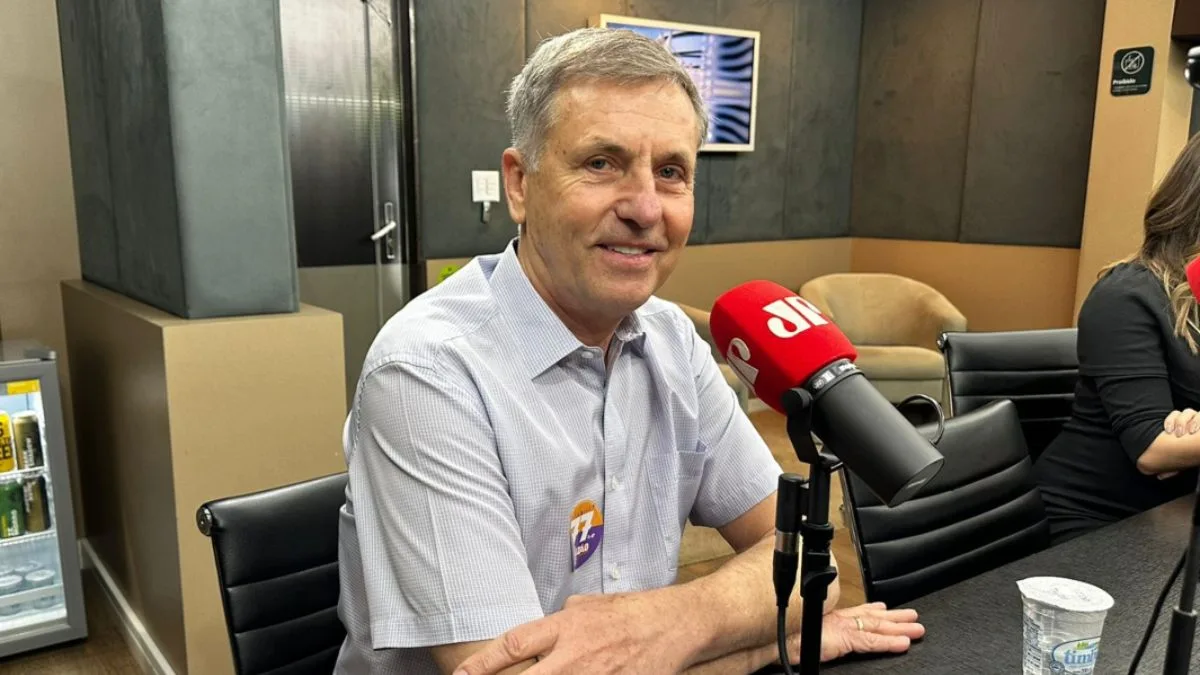 Luizão Goulart (Solidariedade) participa de série de sabatinas da Jovem Pan News