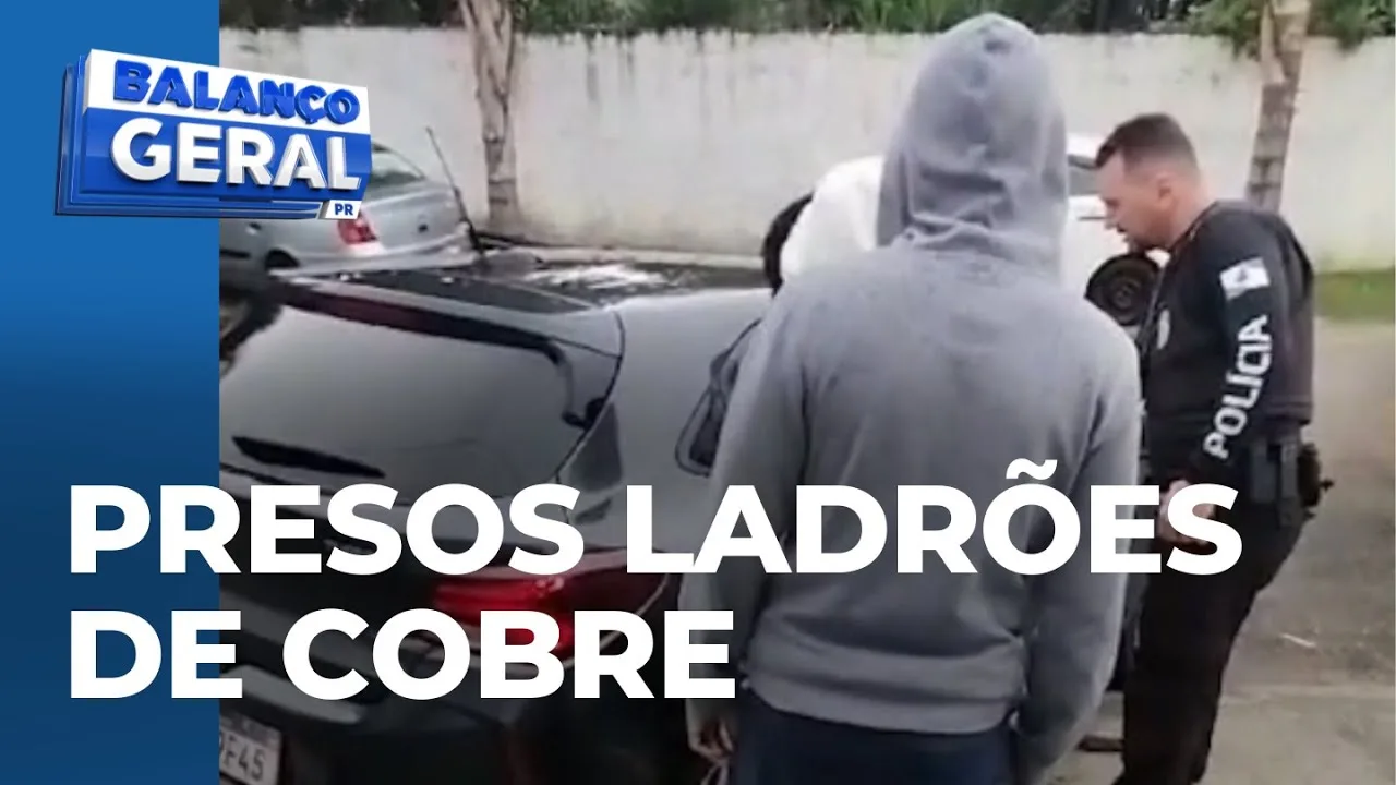 Polícia desmonta quadrilha que está por trás dos furtos e receptação de cobre em Curitiba e RMC