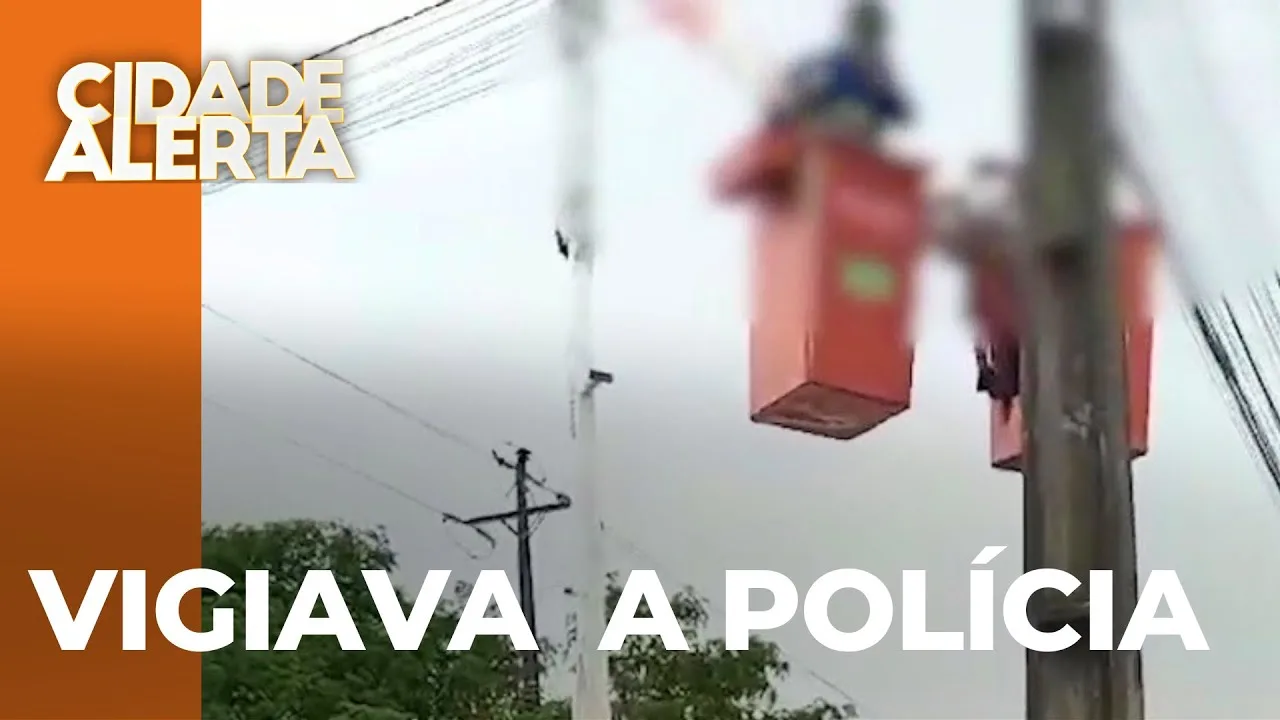 Homem que vigiava a polícia com câmeras, enquanto cometia furtos e roubos em Cascavel, é preso