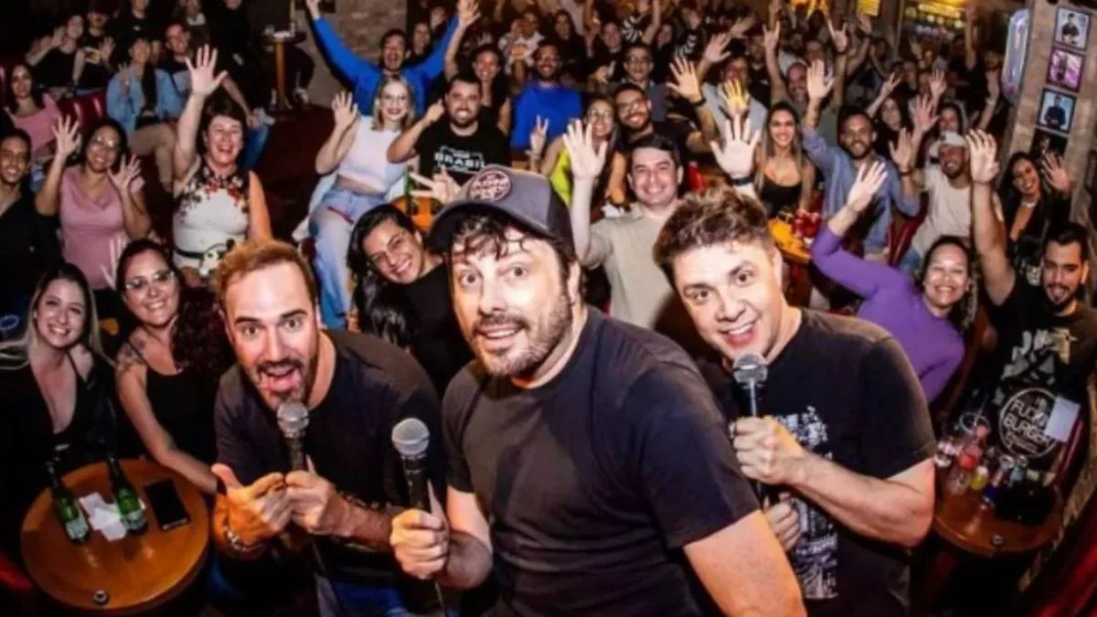 Danilo Gentilli, Diogo Portugal e Oscar Filho