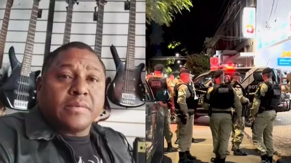 O suspeito fugiu do local