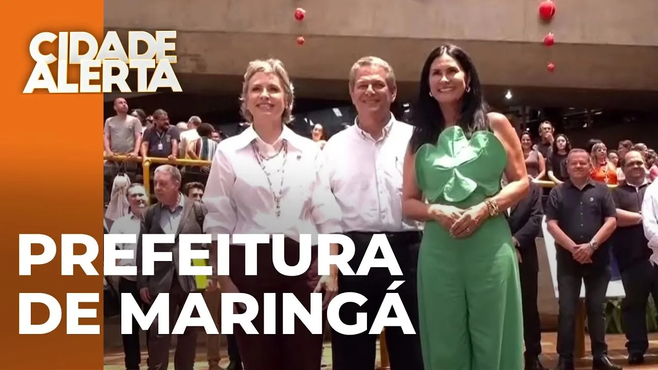 Silvio Barros toma posse como prefeito e apresenta equipe de secretários