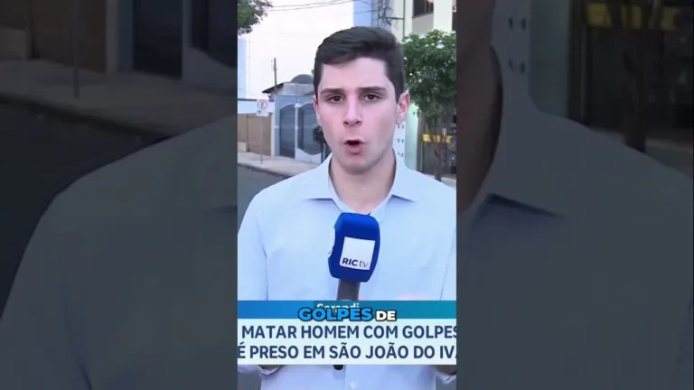 Crime brutal: suspeito de matar homem com golpes de machado, é preso