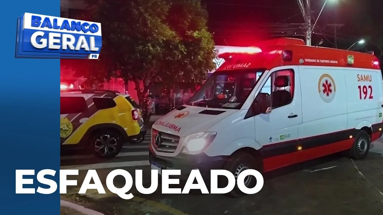 Homem, de 51 anos, é esfaqueado durante um assalto; este, foi abordado a caminho do marcado