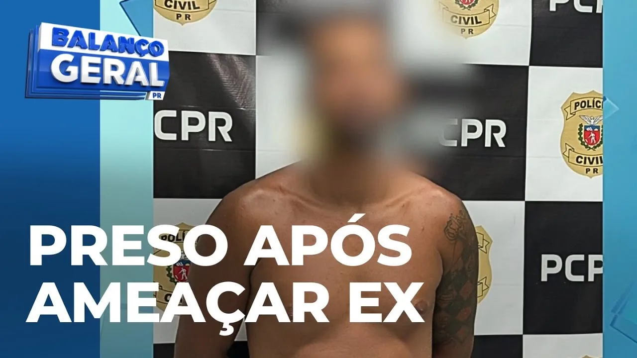 Suspeito manda mensagens para mulher que o denunciou por invadir casa com faca e agredi-la