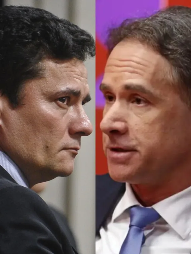 Moro e Appio trocaram acusações após entrevista do juiz federal na TV Brasil (Foto: Marcos Oliveira/Agência Senado / Bruno Peres/Agência Brasil)