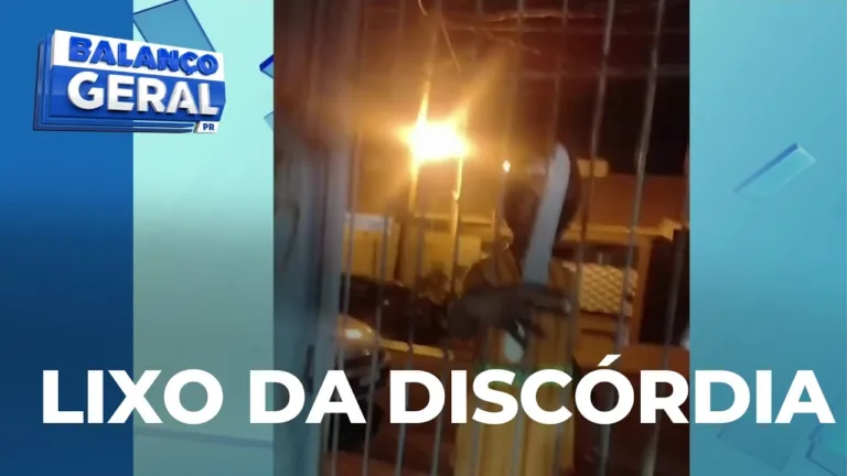 Coletor de lixo usa facão para ameaçar moradora