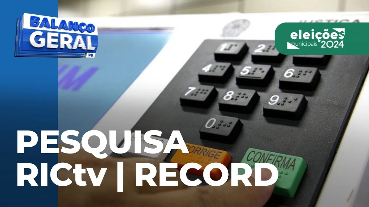 Eleições em Foz do Iguaçu: Pesquisa IRG/RICTV Record aponta chance de segundo turno