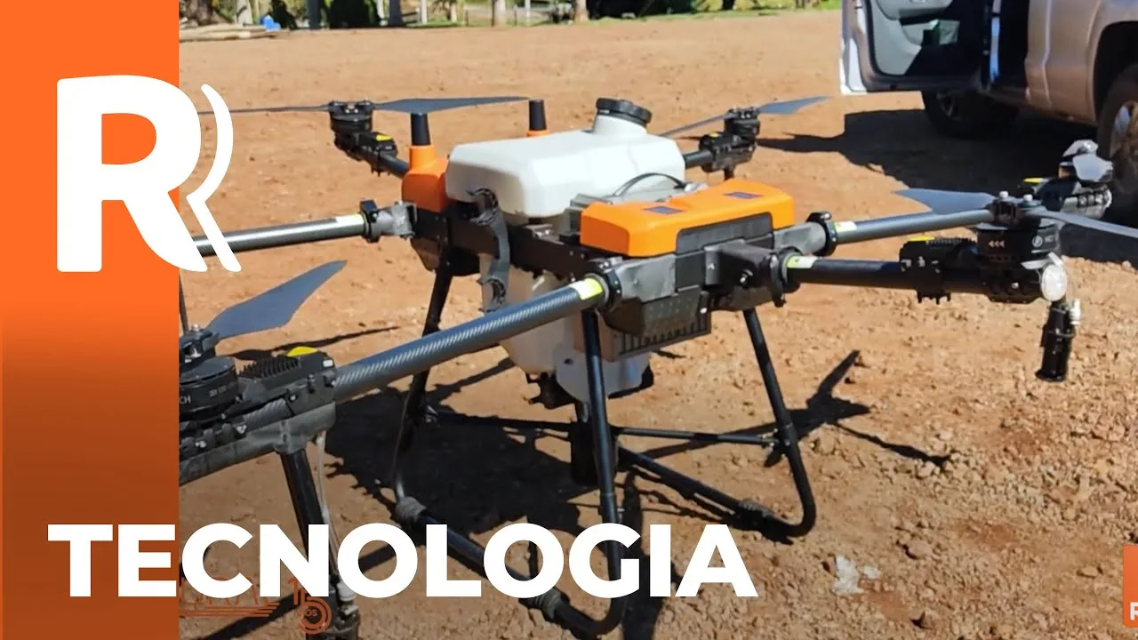 Drones no plantio tem ajudado os produtores rurais