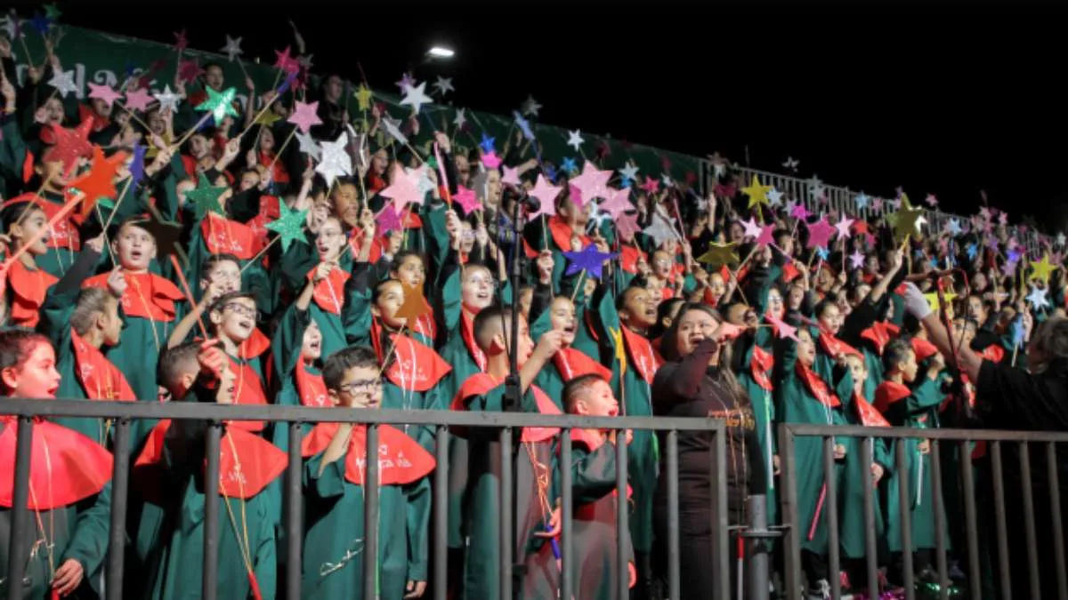 Coral Música Viva é destaque desta sexta (13) no Natal de Pinhais