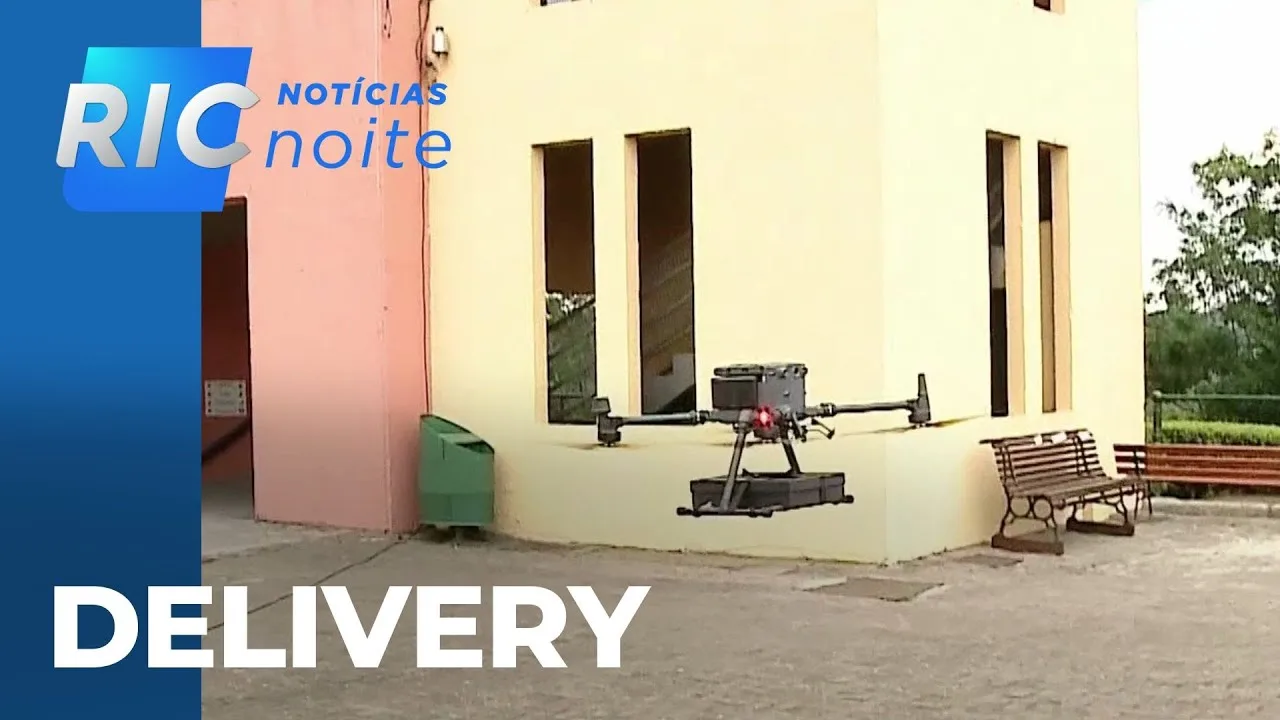 Curitiba faz o primeiro voo teste de drones feitos para delivery