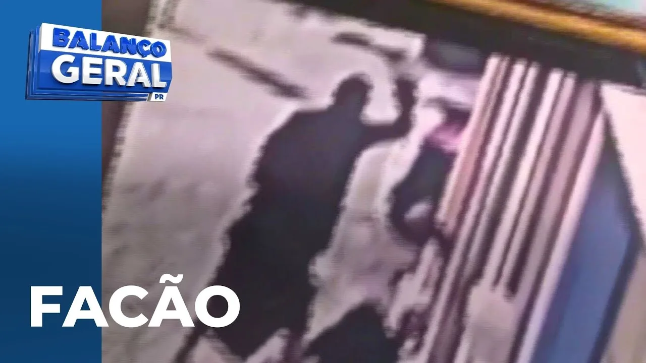 Homem dá três golpes de facão e fere outro indivíduo, próximo à rodoviária de Curitiba
