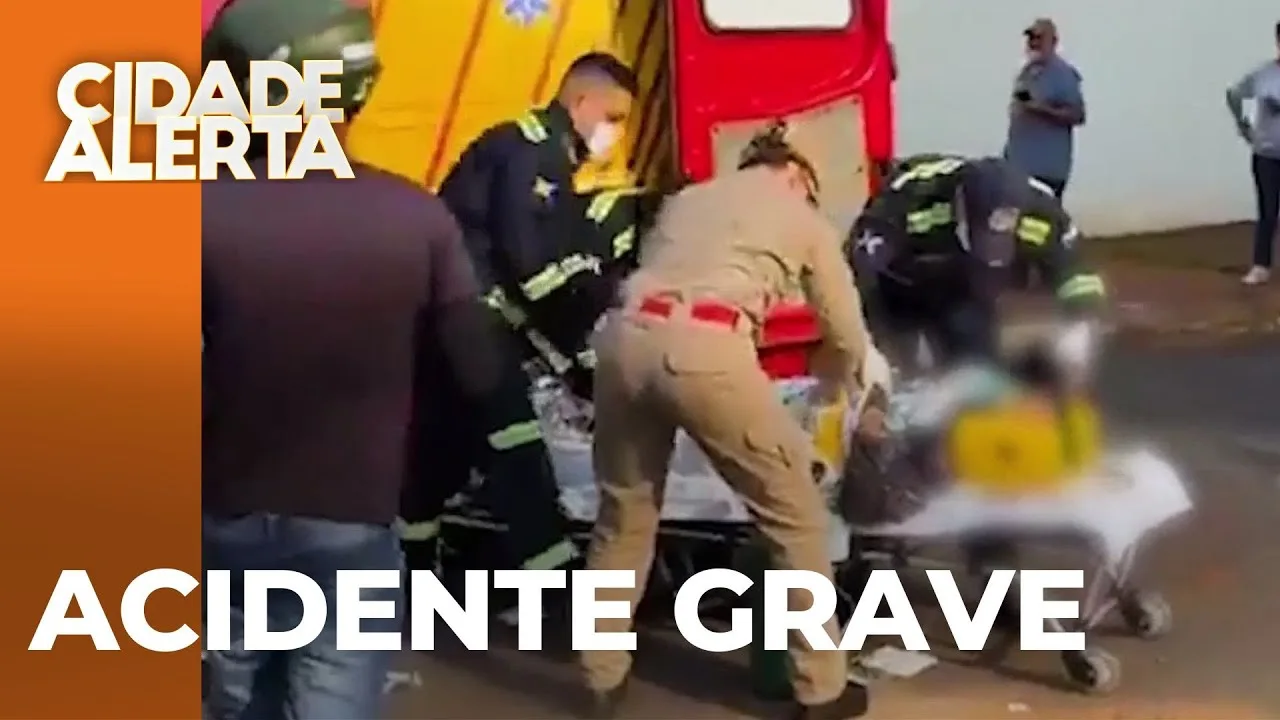 Acidente grave em Marialva: Motociclista é arremessado sob caminhão após bater em carro