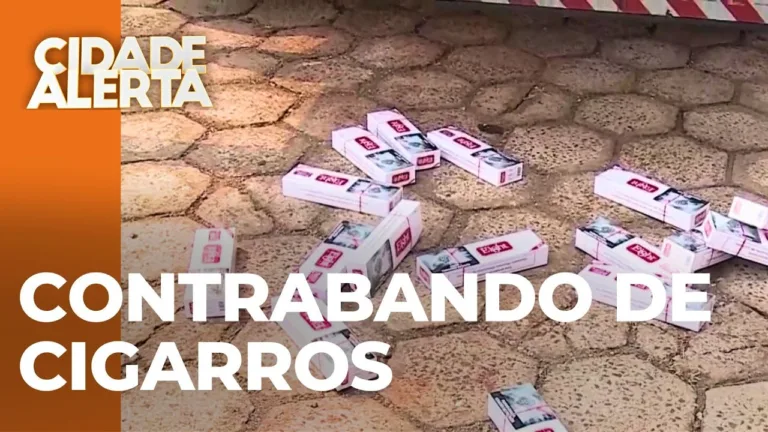 Caminhão com carga de cigarros avaliada em R$ 2 milhões é apreendido pela PRF
