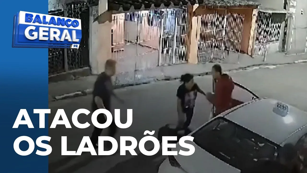 Mulher vê esposo sendo assaltado, volta em casa e pega pitbull para atacar ladrões