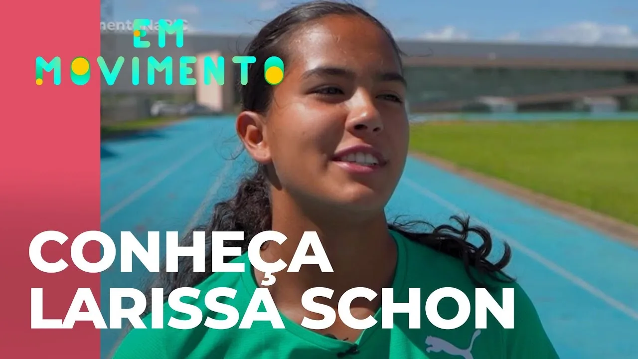 Talento do Oeste: Larissa Schon, a jovem campeã brasileira e sul-americana de atletismo