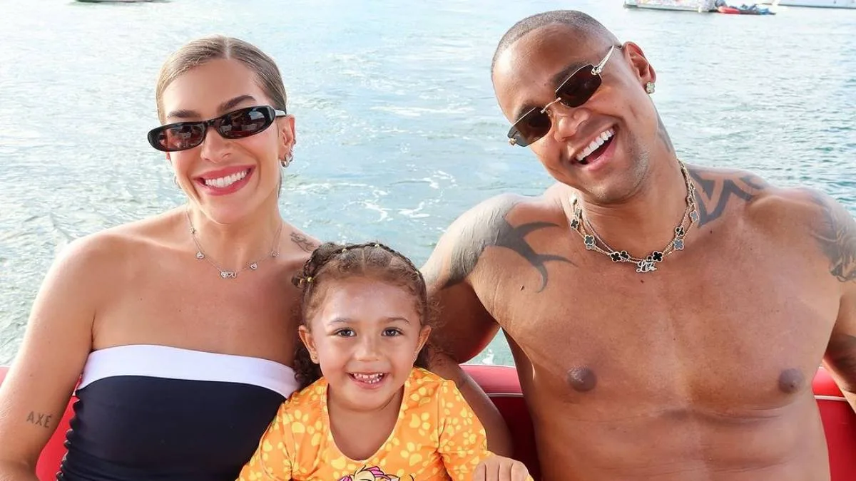 Leo Santana e família em Miami