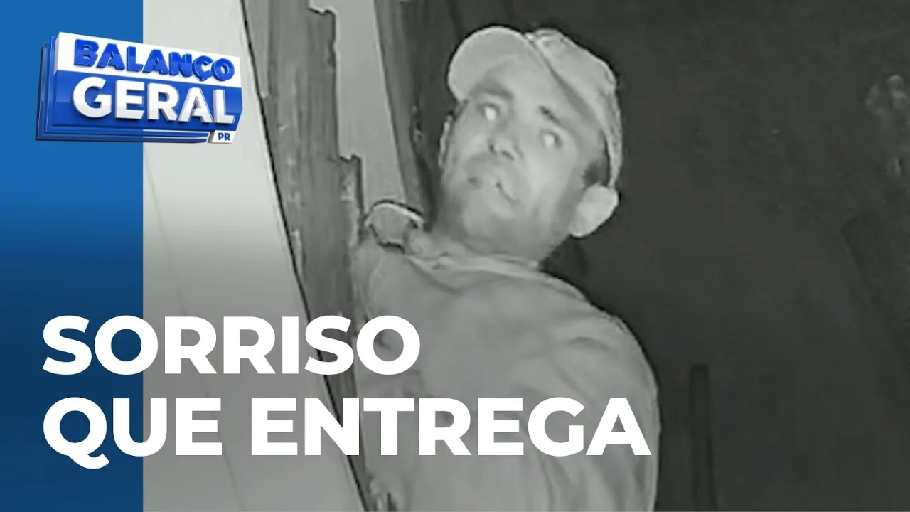 Ladrão com "janelinha" no sorriso é flagrado assaltando mercado onde trabalhou por 1 ano