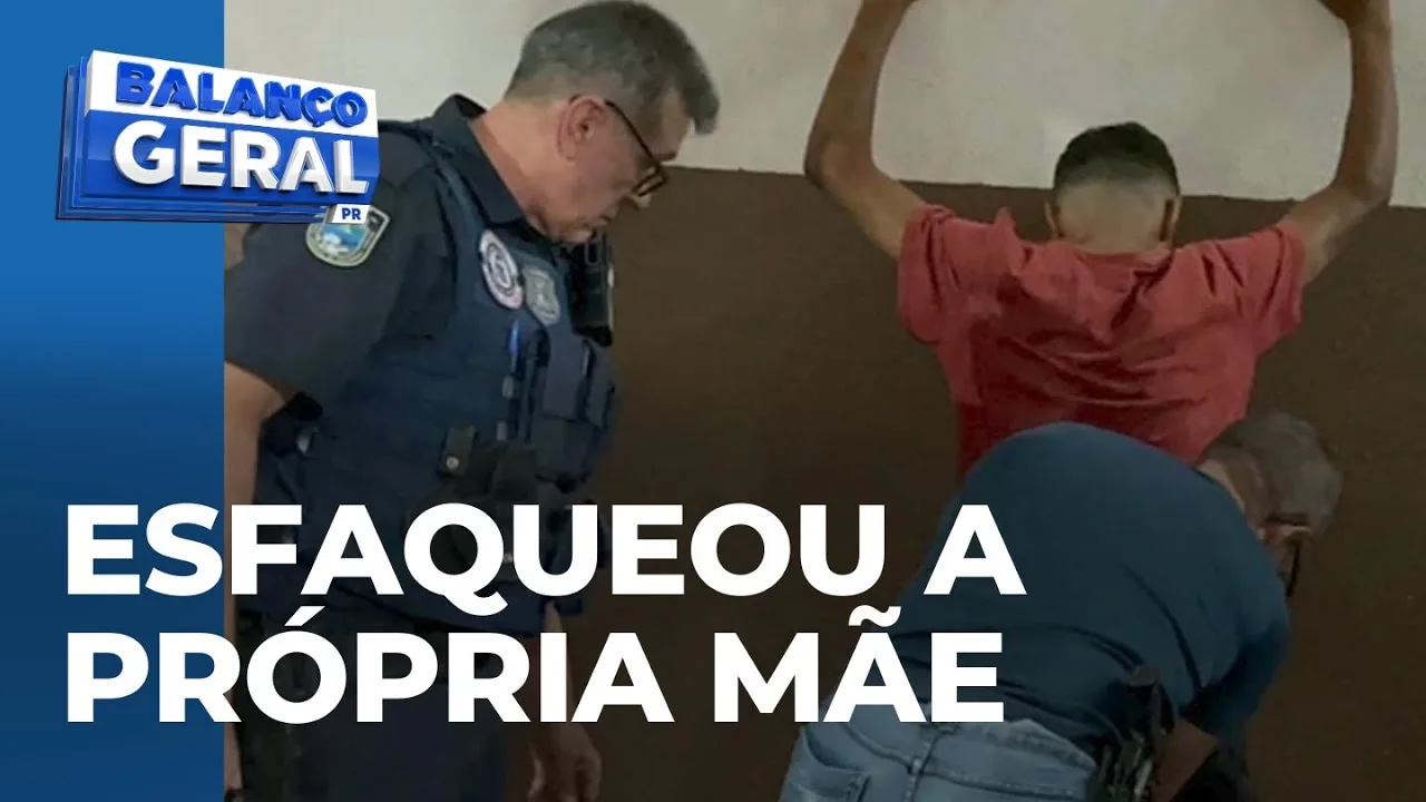 Garoto de 15 anos da facadas na própria mãe após vítima negar dinheiro para drogas