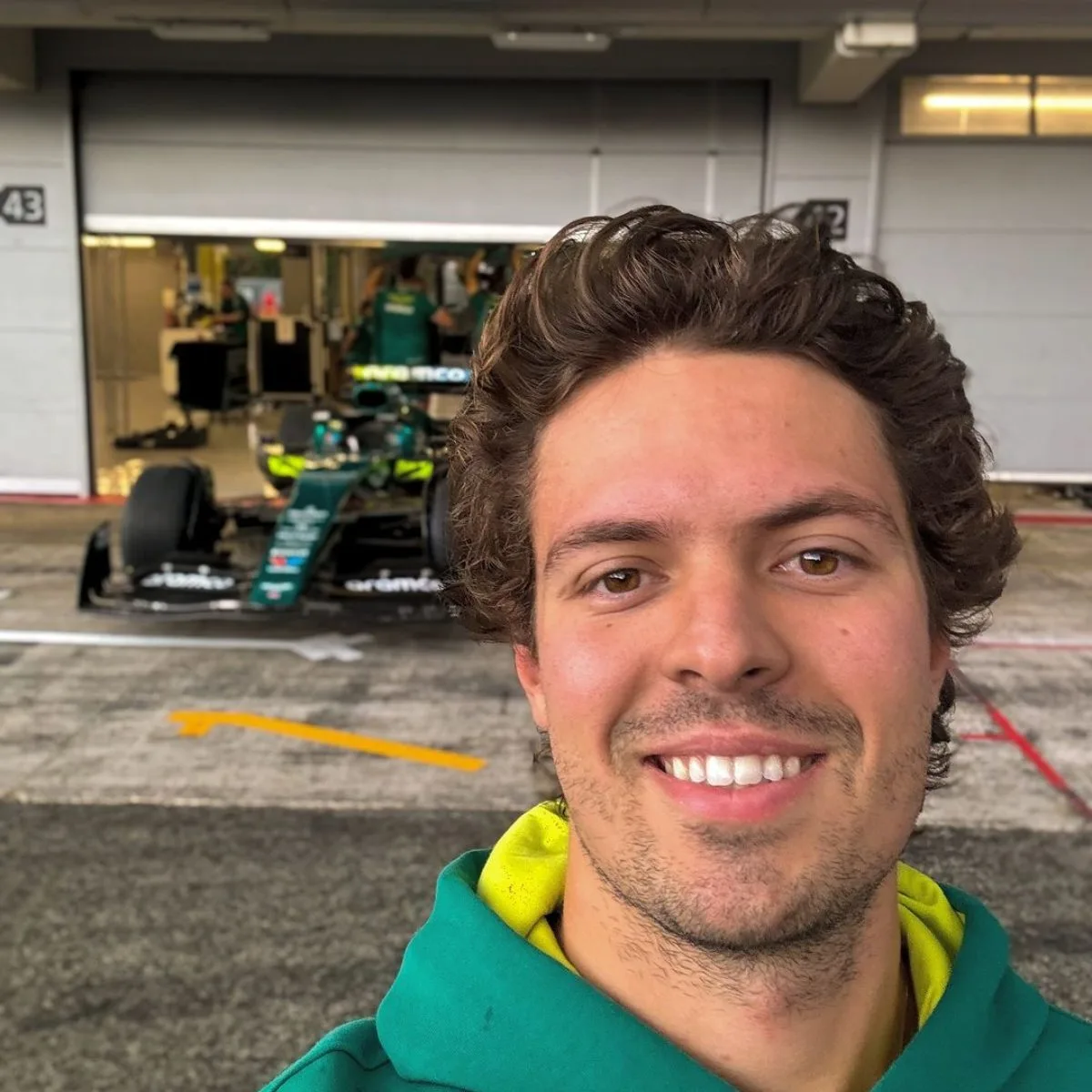 Felipe Drugovich vai pilotar Aston Martin no treino livre do GP do México