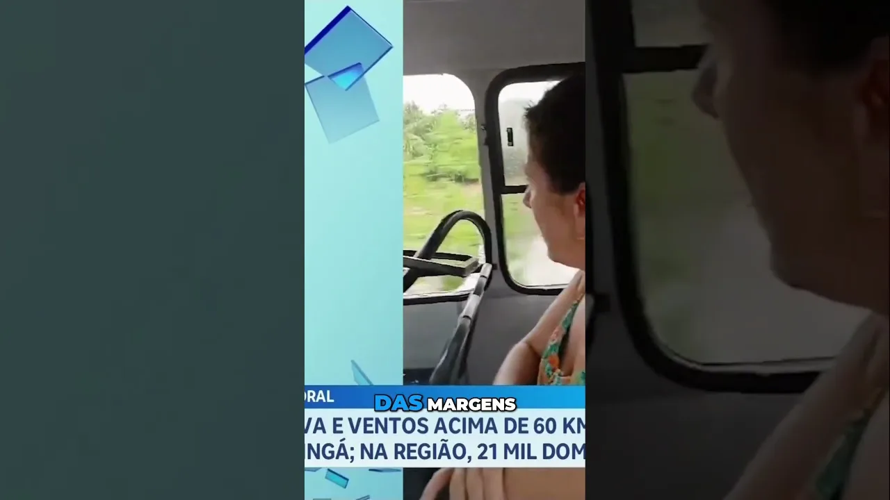 Tempestade: chuva e ventos causam queda de árvores, falta de luz e destelhamento, em Maringá