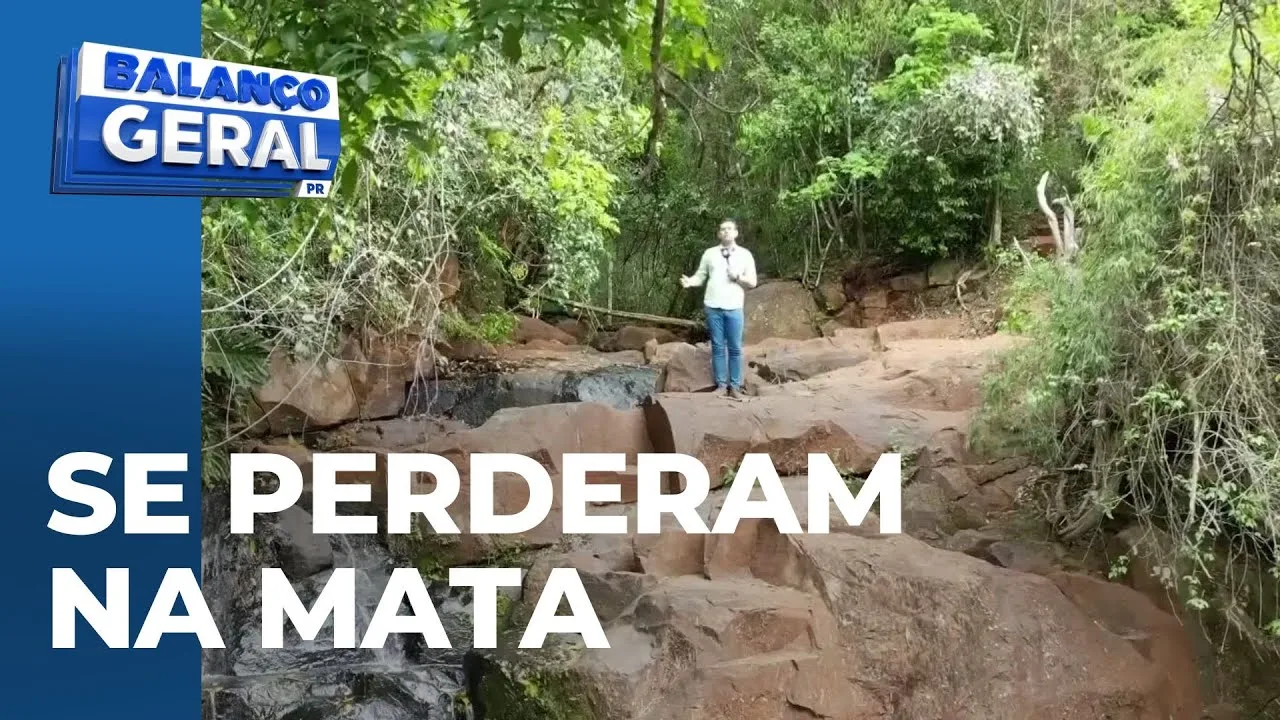 Jovens se perdem em cachoeira na Zona Sul