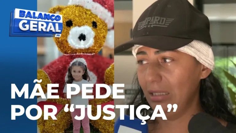 Mãe e menina de 3 anos morta pelo próprio pai pede justiça; ele disse que estava em surto