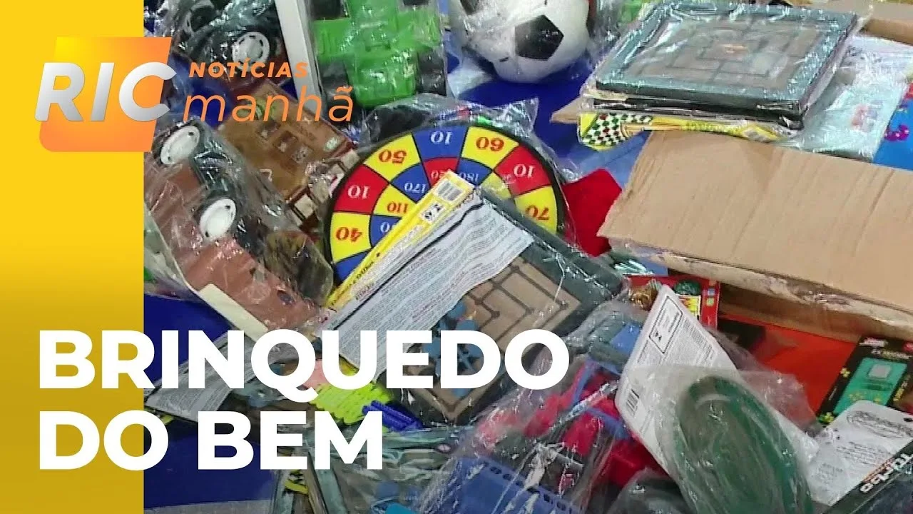 "Brinquedo do Bem" arrecada mais de 10 mil doações