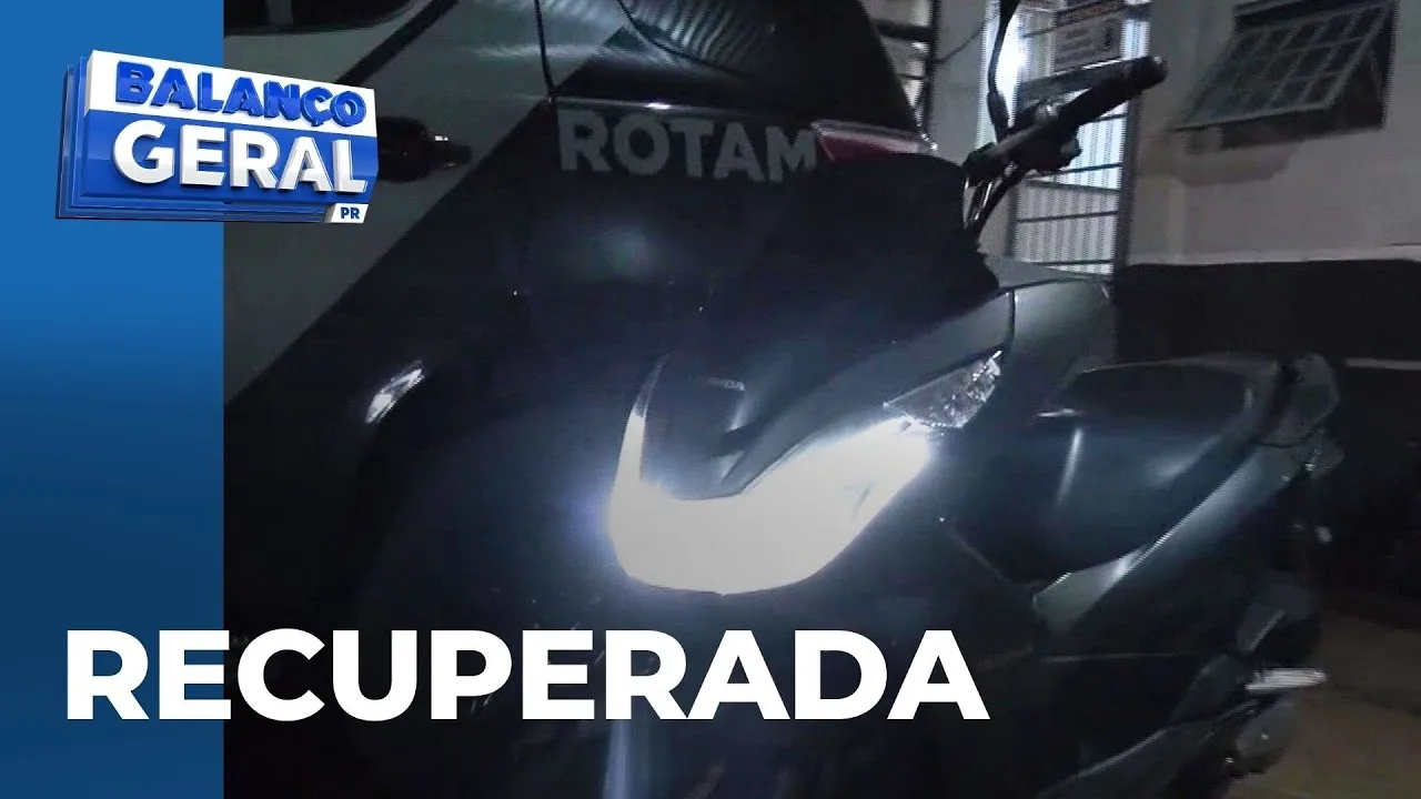 Polícia recupera moto, furtada há seis meses, e dono diz não saber do furto
