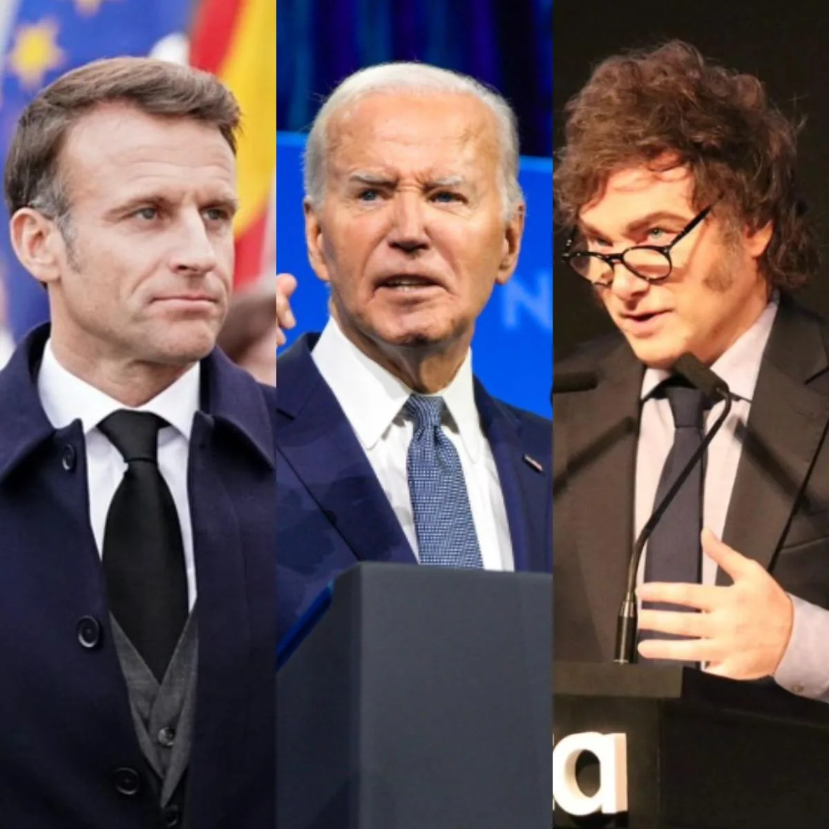 Lista de líderes que estão no Brasil conta com Emmanuel Macron (França), Joe Biden (EUA) e Javier Milei (Argentina)