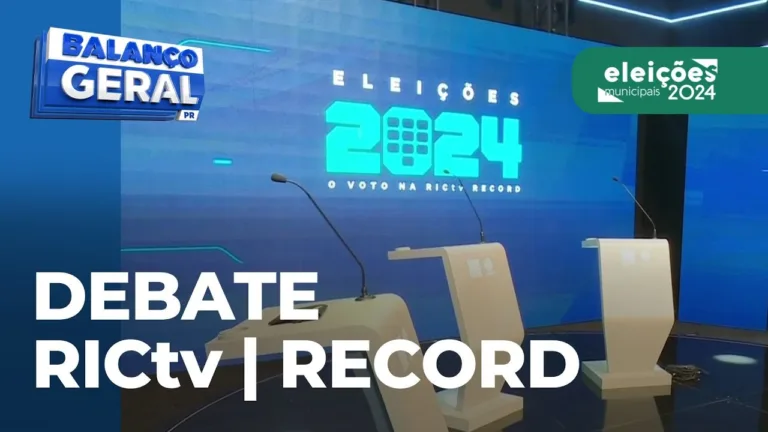 Debate: Candidatos à prefeitura de Londrina, Maria Tereza e Tiago Amaral, se enfrentam ao vivo