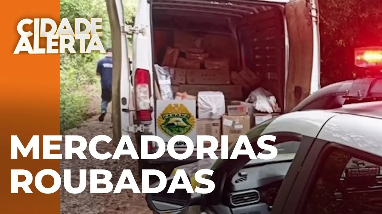 Campo Mourão: Polícia apreende caminhão com carga roubada de transportadora