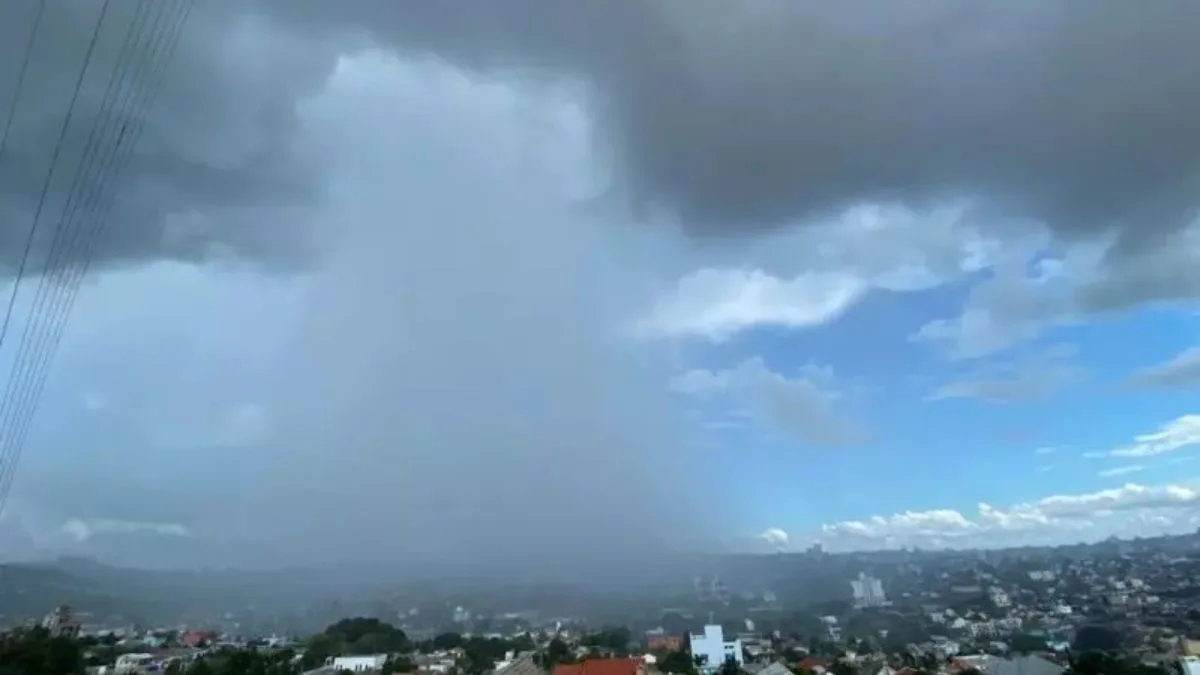 Qual é a nuvem que indica o mau tempo?